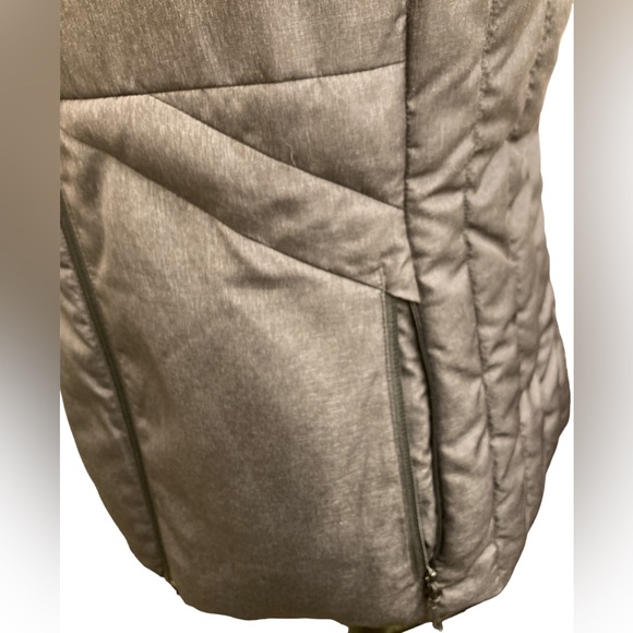 Puffer Vest Jacket Snow Ski Wear by Champion Large Gray & Black EUC - Picture 12 of 15